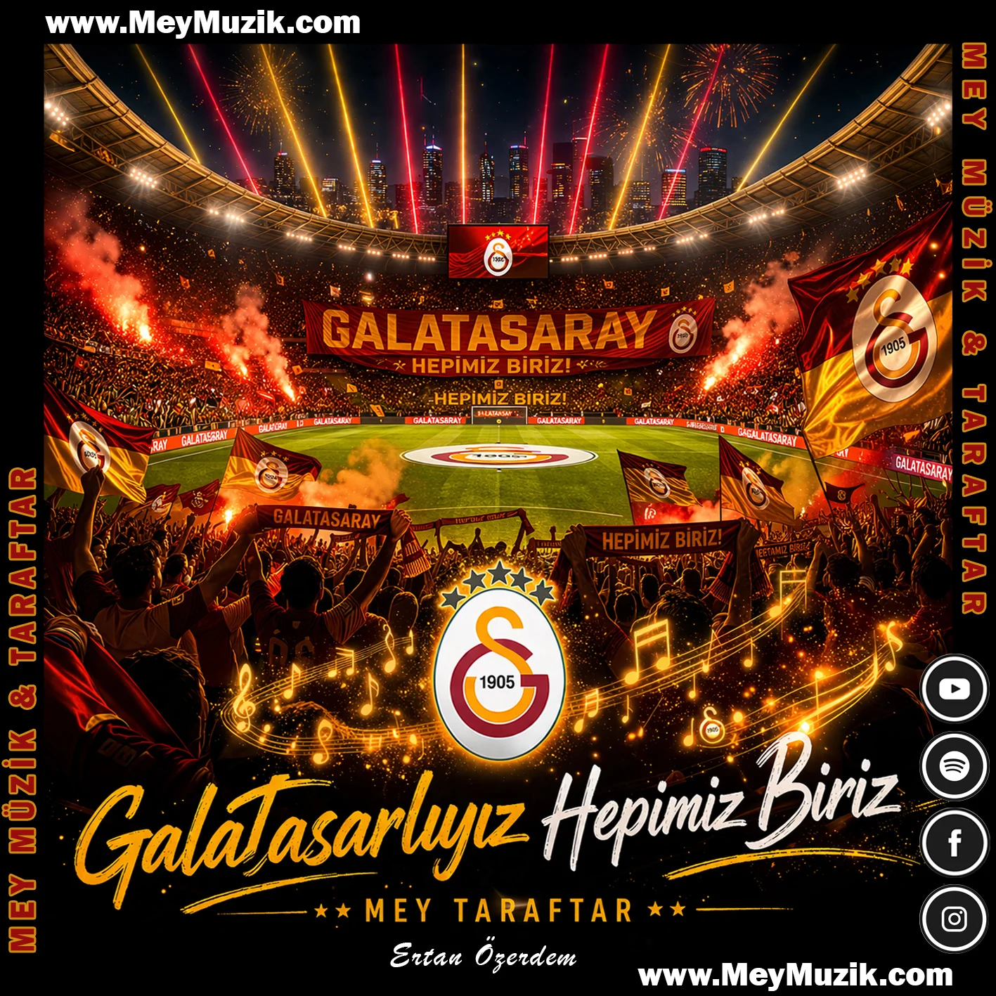 Galatasaraylıyız Hepimiz Biriz V2 I MEY Müzik