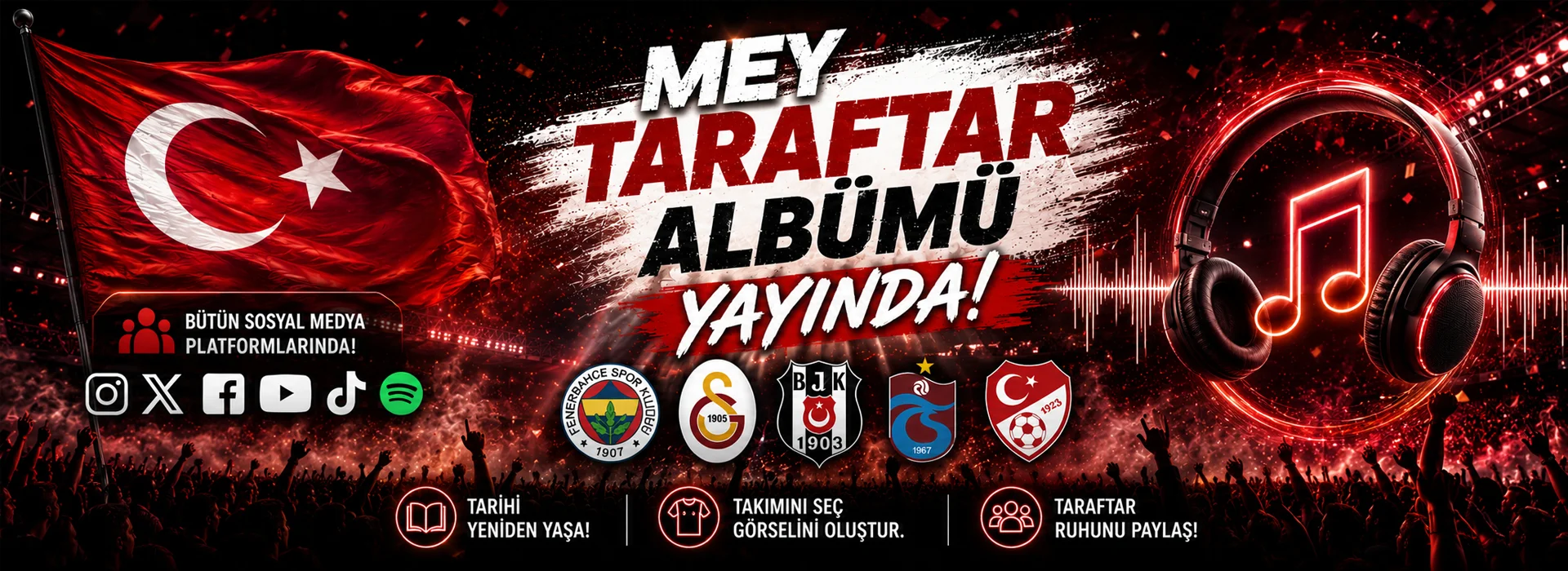 MEY Taraftar Albümü Yayında