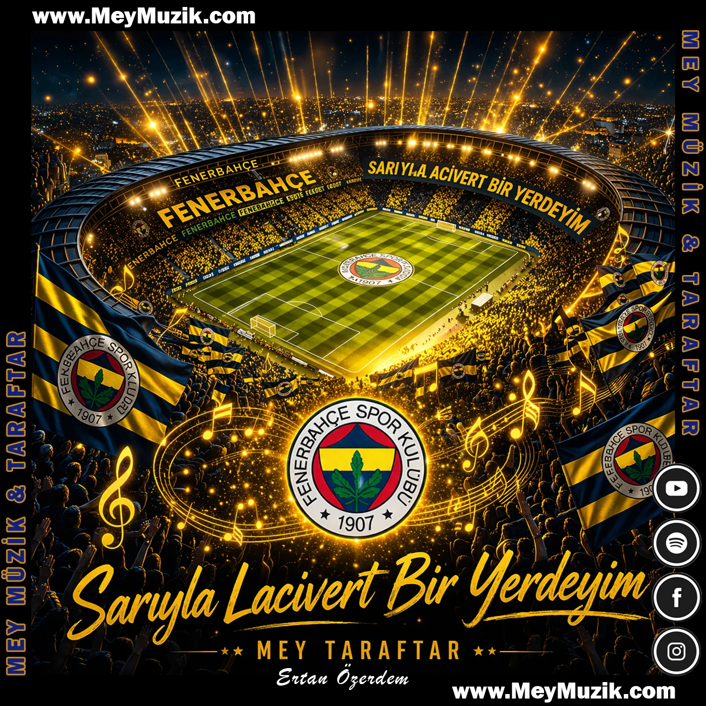 Sarıyla Lacivert Bir Yerdeyim - MEY Taraftar